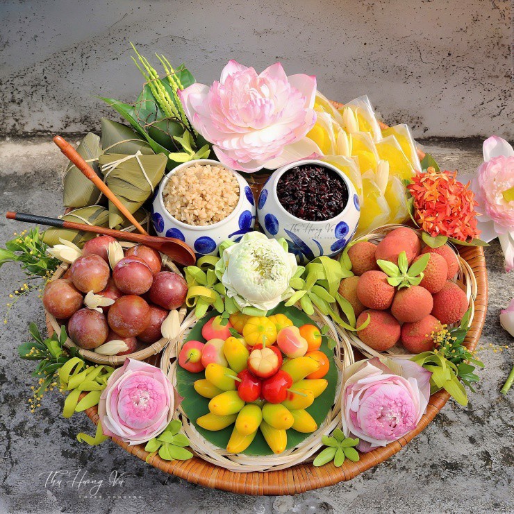 Hài hòa sắc – hương – vị: Mâm cỗ là một bức tranh nghệ thuật.