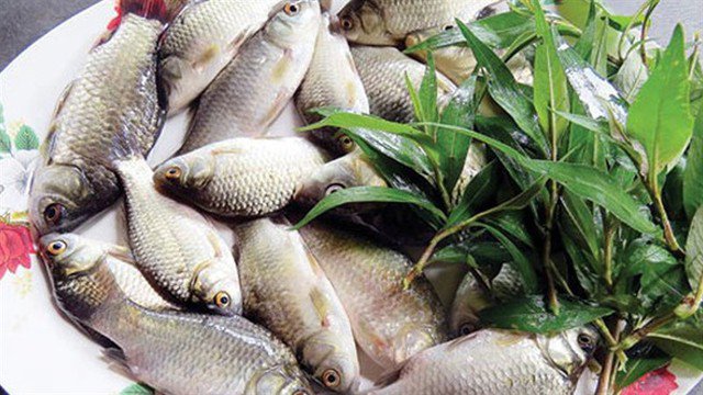Nguyên liệu làm cháo cá diếc