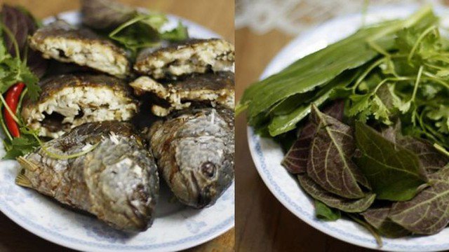 Lá Mơ Cuốn Cá Rô Đồng