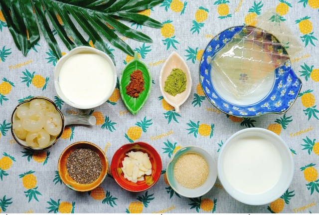 Nguyên liệu làm khúc bạch vải