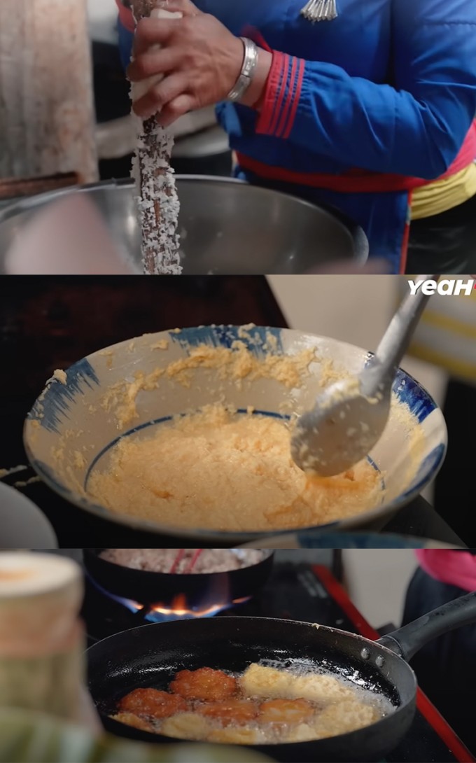 Chả sắn với cách chế biến đơn giản nhưng đầy hấp dẫn. Ảnh: Yeah1