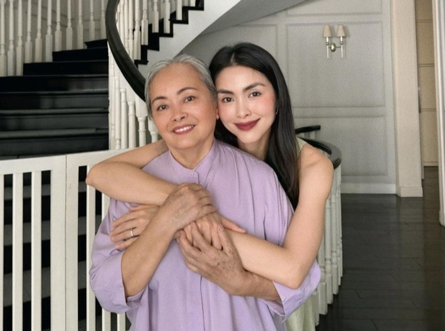 Tăng Thanh Hà thừa hưởng tình yêu nấu nướng của mẹ.
