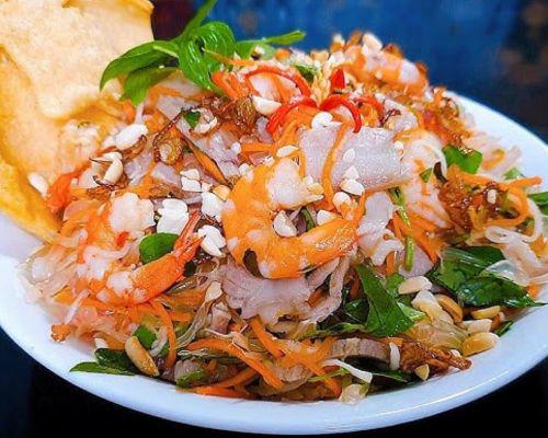 Gỏi rong sụn tôm thịt