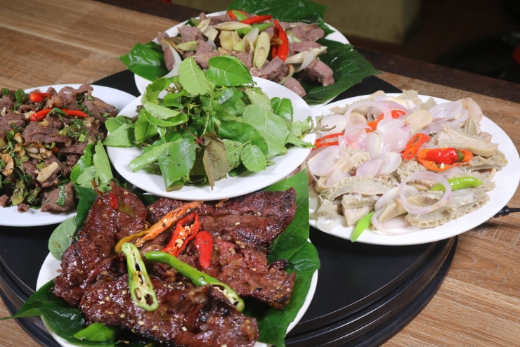 Thịt trâu lá trơng được công nhận vào Top 20 món ăn ngon của Việt Nam.