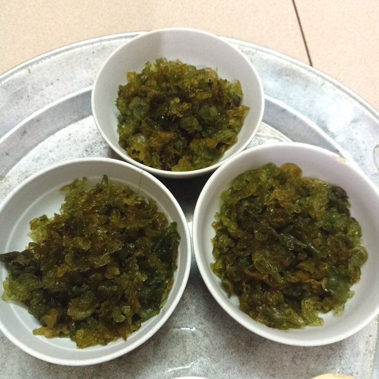 Dún đá và nước riêu cua