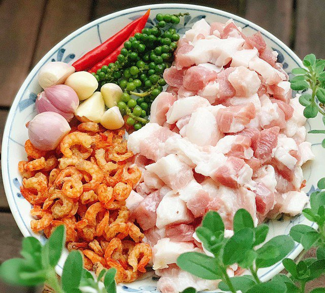 Nguyên liệu làm kho quẹt