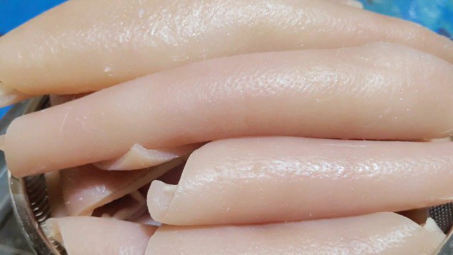 Bì lợn rất giàu dinh dưỡng.