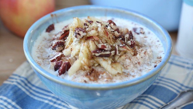 Cháo yến mạch ấm áp