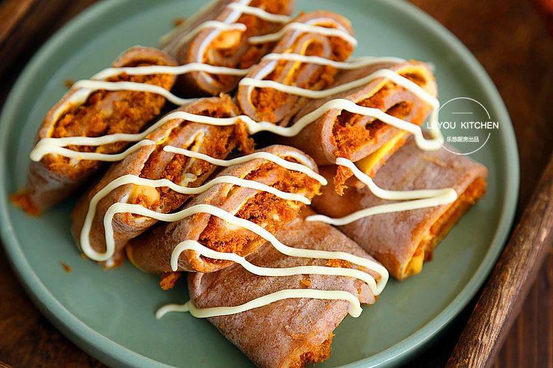 Bánh Kẹp Chà Bông Phô Mai