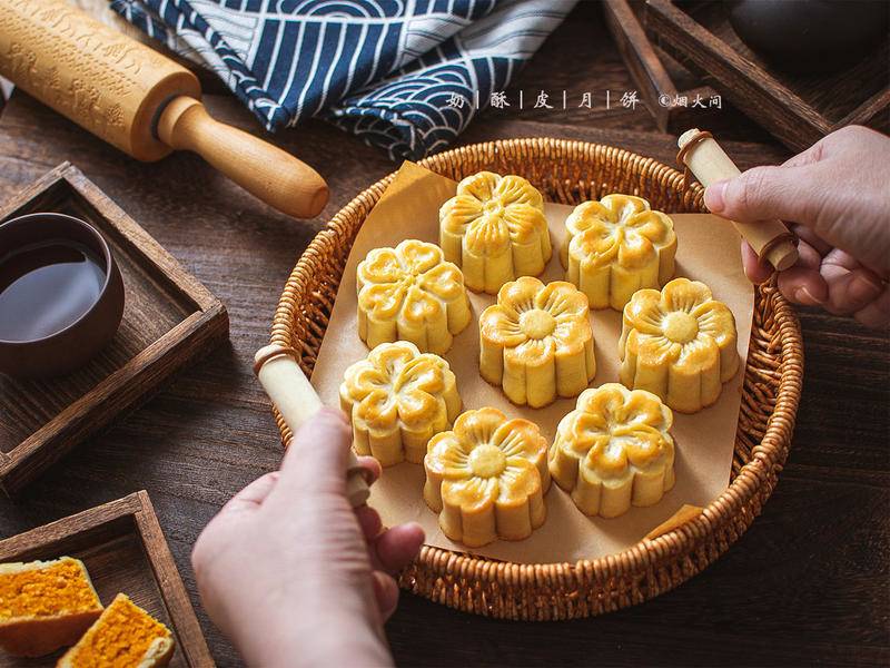 Cách làm bánh trung thu đơn giản nhưng ấn tượng - 5